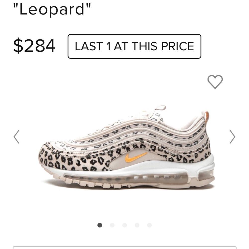 Nike women’s Air Max 97 Leopard